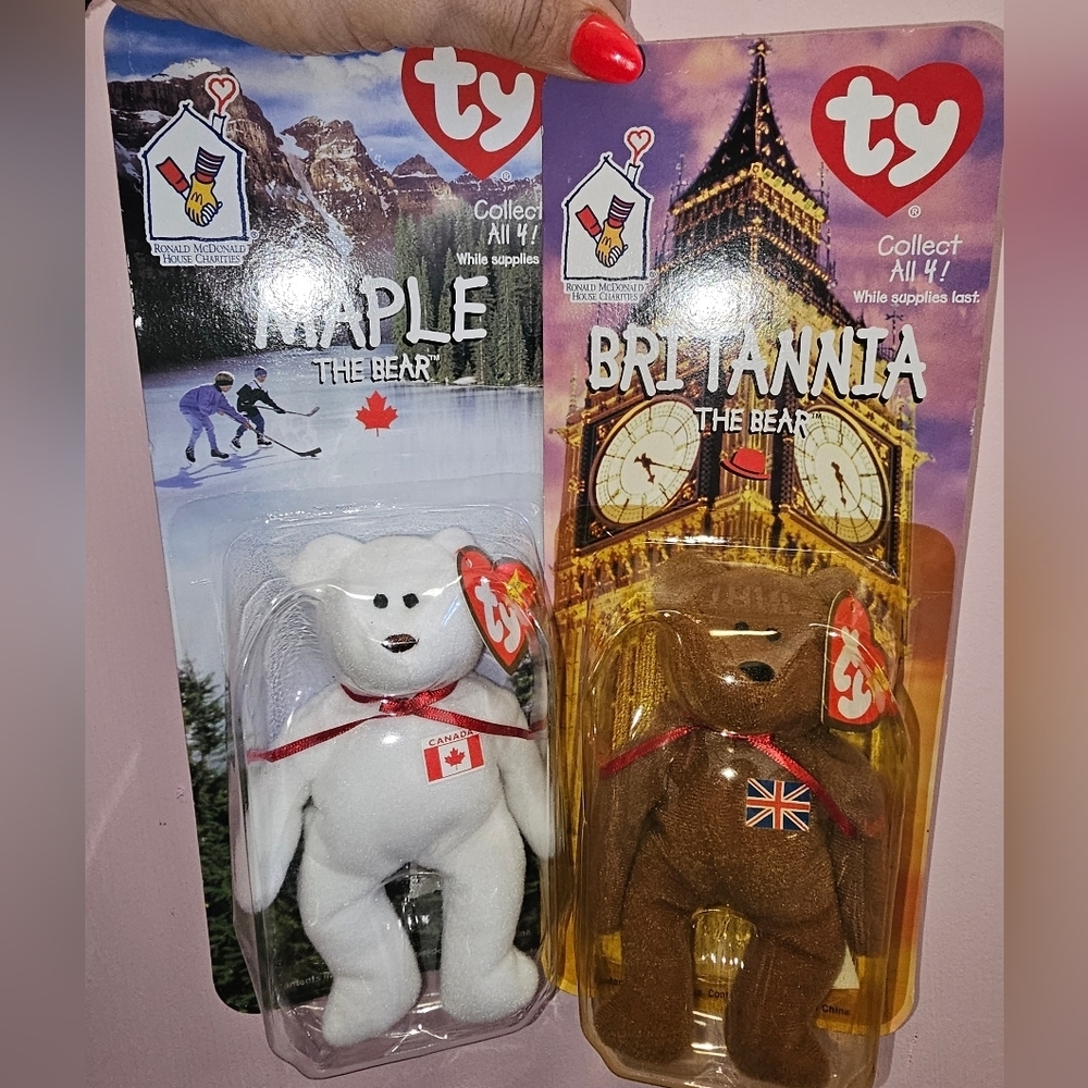 Mcdonald's ty beanie babies
